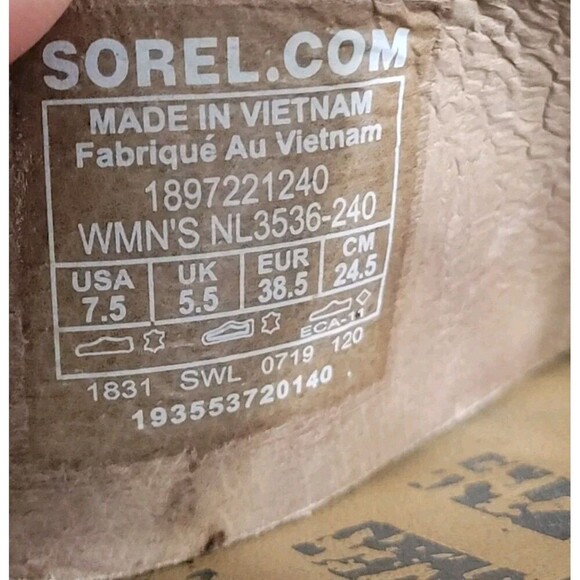 Sorel Womens 7.5 Ella II Flat Sandals Gold Metallic Strappy Casual NL3536-240 - Picture 2 of 10